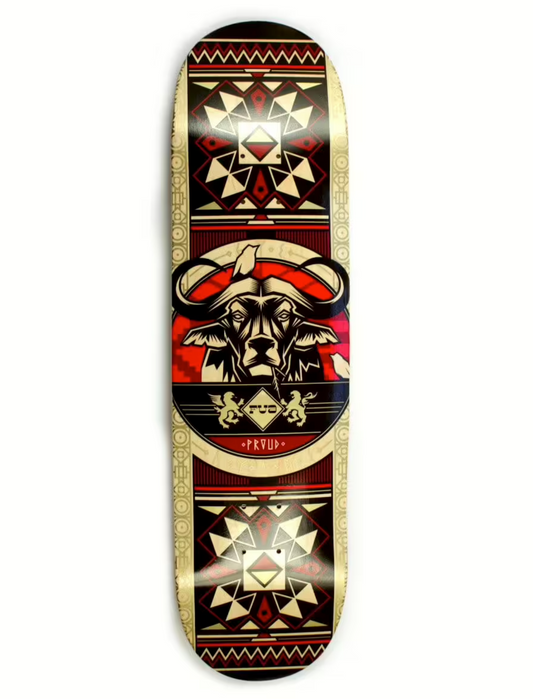 Fua skateboard Buffalo red